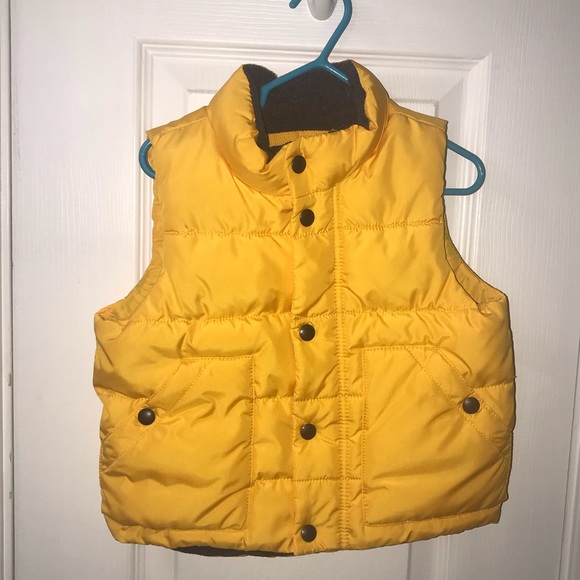 baby gap puffer vest